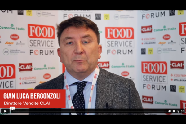 Gian Luca Bergonzoli, Direttore Vendite CLAI. Industria alimentare italiana, marchio CLAI.