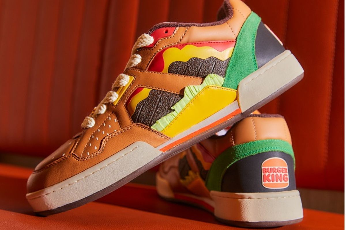 Burger King entra nel mondo del merchandising e lancia le sue sneakers